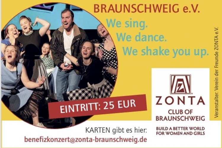 Dynamisches Benefizkonzert mit dem Jungen Musical Braunschweig am 10.11.